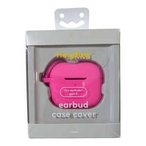 K4.‎ heyday Apple AirPods (3rd generation) Recycled Silicone Case with Clip Pink